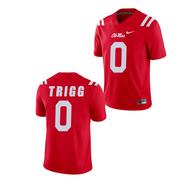Rebel Rags  NIKE BY BCS YOUTH NO 10 OLE MISS FOOTBALL JERSEY