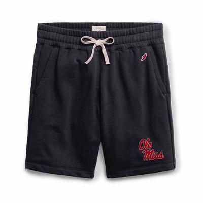 STACKED OLE MISS STADIUM SHORT NAVY