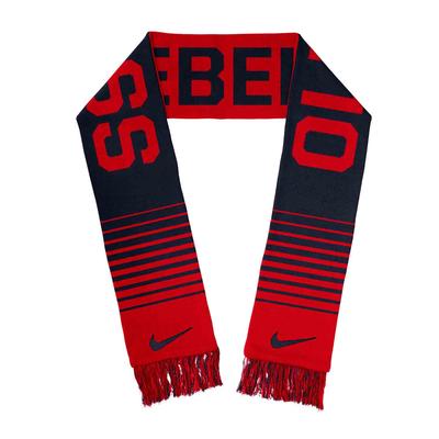 OLE MISS REBELS LOCAL VERBIAGE SCARF NAVY_RED