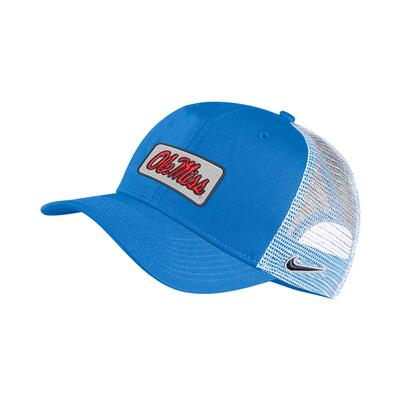 OLE MISS CLASSIC 99 TRUCKER CAP ITALY_BLUE