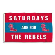 PREMIUM 3X5 SATURDAYS AE FOR THE REBELS FLAG