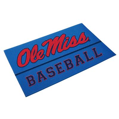 20`X30` OLE MISS BASEBALL MAT