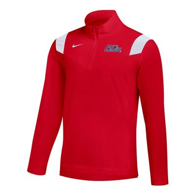 LS OLE MISS COACH JACKET RED_WHITE
