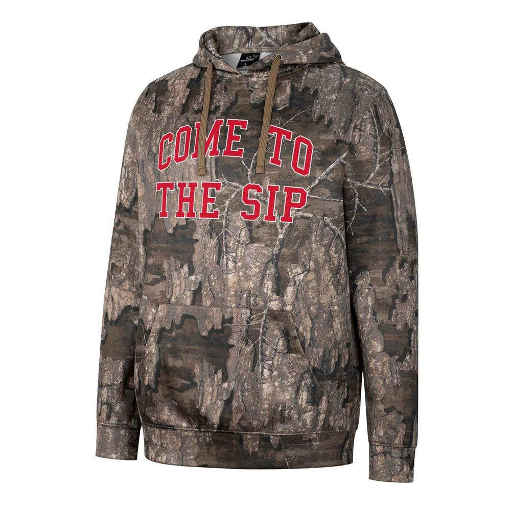 COME TO THE SIP REALTREE PULLOVER HOODIE