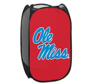 RED OLE MISS POP-UP MESH LAUNDRY BAG