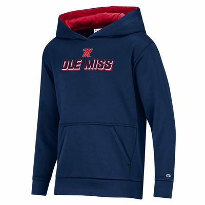 SCRIPT M OLE MISS POLY HOODIE