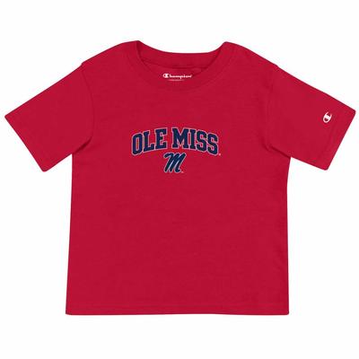 OLE MISS TODDLER SHORT SLEEVE TEE RED
