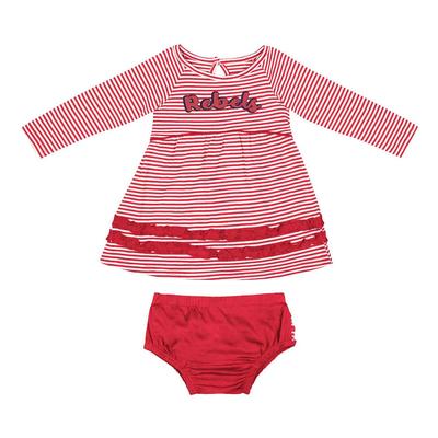 CLEARANCE OLE MISS INFANT WHO-VILLE DRESS  BLOOMER SET