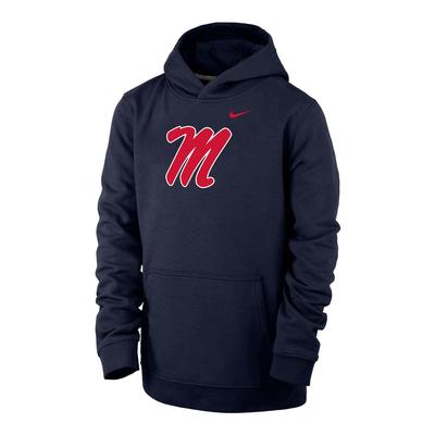 SCRIPT M CLUB FLEECE PO HOODY