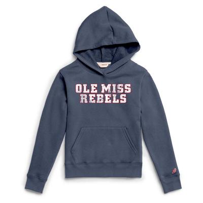 YOUTH OLE MISS REBELS ESSENTIAL FLEECE HOOD