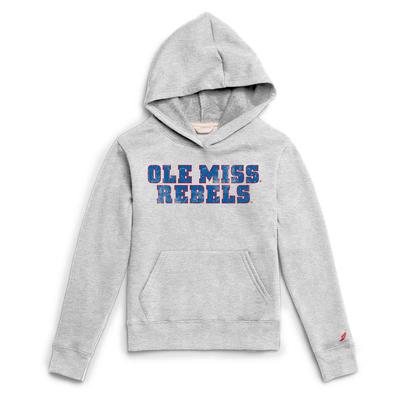 YOUTH OLE MISS REBELS ESSENTIAL FLEECE HOOD