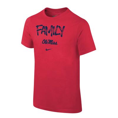 SS FLIM FLAM OLE MISS CORE TEE RED