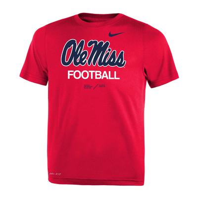 SS OLE MISS FOOTBALL TODDLER LEGEND TEE RED