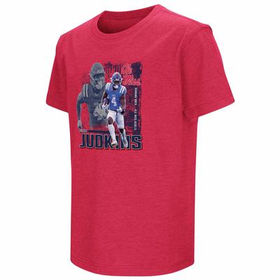 YOUTH SS OLE MISS JUDKINS NIL PLAYBOOK TEE