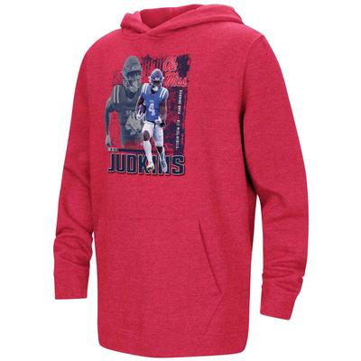 YOUTH OLE MISS JUDKINS NIL CAMPUS HOODIE