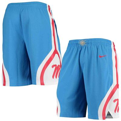 OLE MISS ADULT BASKETBALL SHORTS ITALY_BLUE