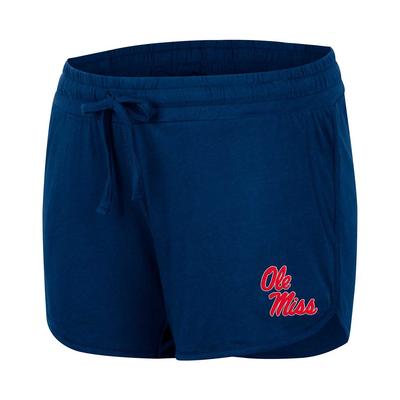 OLE MISS WOMENS EARTH 1ST RECYCLED SIMONE POCKET SHORT