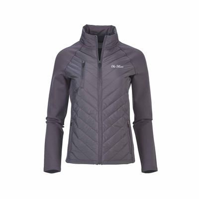 REBELS LADIES ADVENTURE FULL ZIP JACKET SLATE