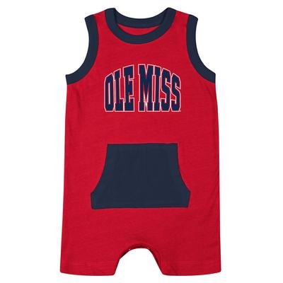 CLEARANCE OLE MISS INFANT SECRET LIFE ROMPER