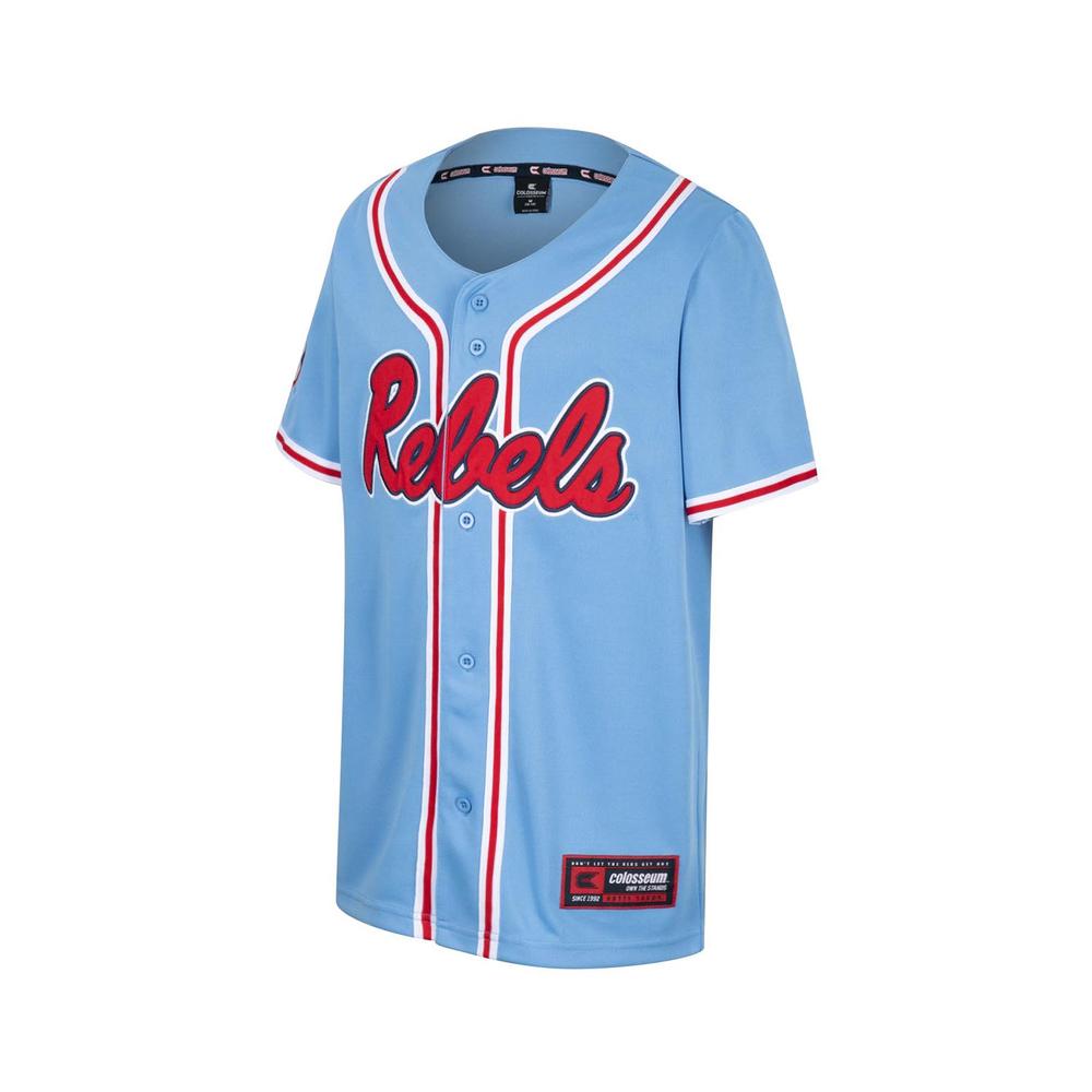 Rebels Custom Baseball Jerseys