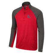 MENS TWO YUTES 1/4 ZIP WINDSHIRT