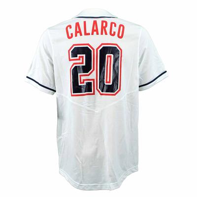 OLE MISS NIL CALARCO BASEBALL JERSEY WHITE