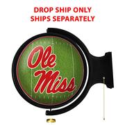 OLE MISS REBELS: ON THE 50 - ROTATING LIGHTED WALL SIGN