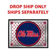 OLE MISS REBELS: TEAM SPIRIT - FRAMED MIRRORED WALL SIGN