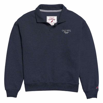 OLE MISS REBELS VICTORY SPRINGS COLLAR PULLOVER