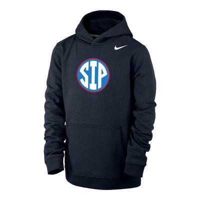 SIP CIRCLE LOGO NIKE CLUB FLEECE PO YOUTH HOODY