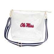 OLE MISS SIMPLE TOTE CLEAR PURSE