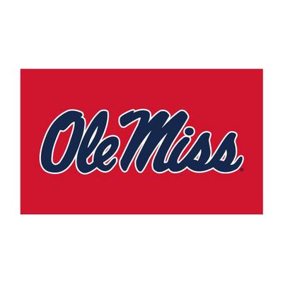 SCRIPT OLE MISS 3X5 FLAG