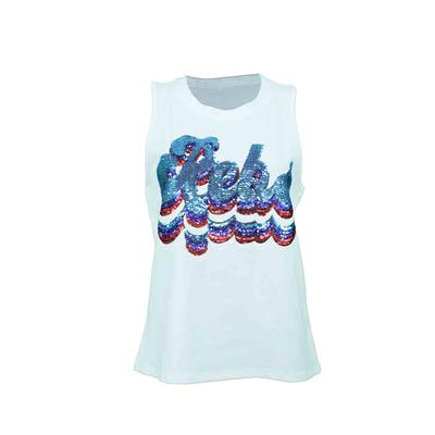 RETRO REBS TANK TOP WHITE