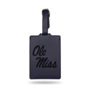 OLE MISS ULTRA SUEDE LUGGAGE TAG