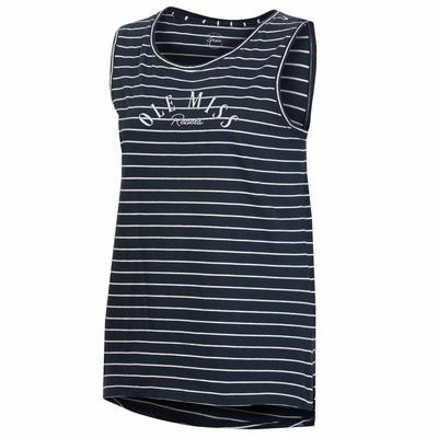 OLE MISS REBELS BIG COTTON STRIPED TANK