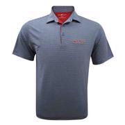 HOTTY TODDY 4 WAY STRETCH HEATHER STRIPE POLO