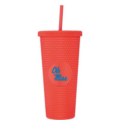 OLE MISS GALWAY TRAVEL TUMBLER MATTE_RED