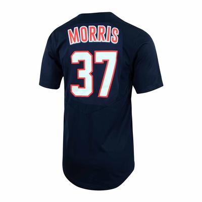 OLE MISS NIL MORRIS BASEBALL JERSEY NAVY