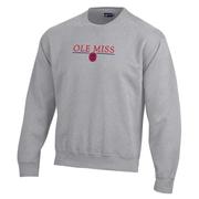 OLE MISS LYCEUM BIG COTTON TUMBLED CREW