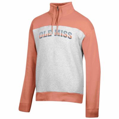 OLE MISS BIG COTTON RETRO QTR ZIP