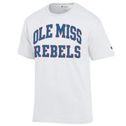 SS ARCHED OLE MISS REBELS TEE