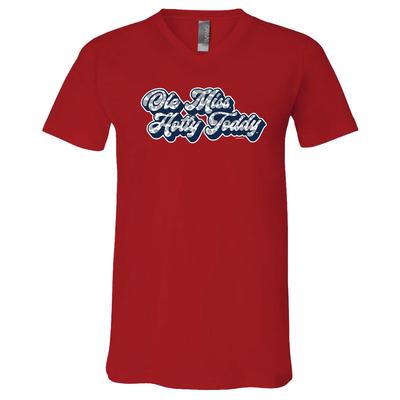 SS OLE MISS HOTTY TODDY VNECK TEE