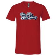 SS OLE MISS HOTTY TODDY VNECK TEE