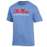 BIG AND TALL SS OLE MISS BASEBALL TEE