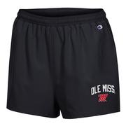 ARCH OLE MISS OVER SCRIPT M HIGH-WAISTED 2.5` SHORTS