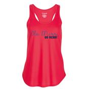 OLE MISS GO REBS! LADIES ESSENTIAL TANK