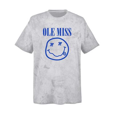 SS OLE MISS SMILEY COMFORT COLORS COLOR BLAST TEE