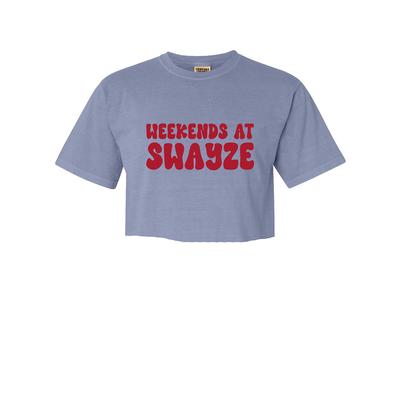 CUT OFF SHORT SLEEVE WEEKENDS AT SWAYZE TEE