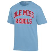 SS ARCHED OLE MISS OVER REBELS TEE
