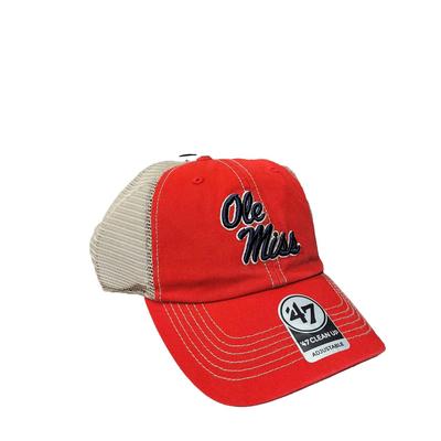 STACKED OLE MISS TRAWLER CLEAN UP CAP